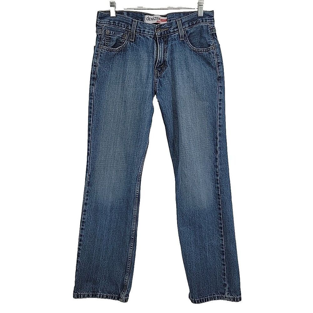 Denizen Mens 281 Straight Jeans Actual Size 30x30 100% Cotton